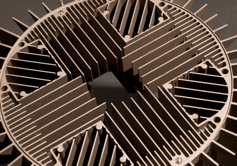 Heatsink done on our wire EDM